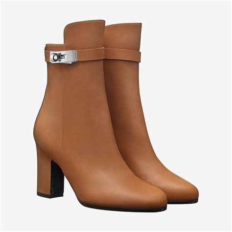 hermes brown leather ankle boots mens|hermes high heel boots.